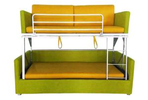 Fabric Sofa Bunk Bed