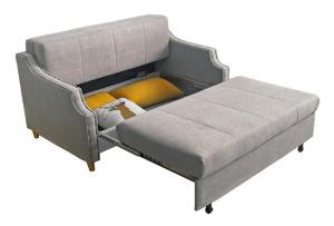 Folding Fabric Storage Sofa Bed