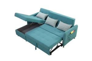 AD102 Fabric Sectional Sofa Bed