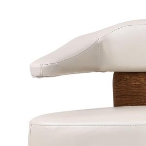 Commercial Leather Settee