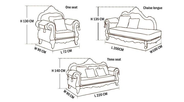 B189 Wood Frame Sectional Leather Sofa